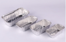 铝箔长盒 铝箔圆盒 - 铝箔餐具