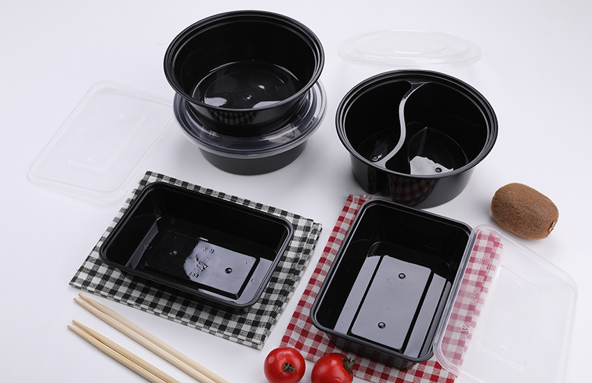 塑料长方形餐盒